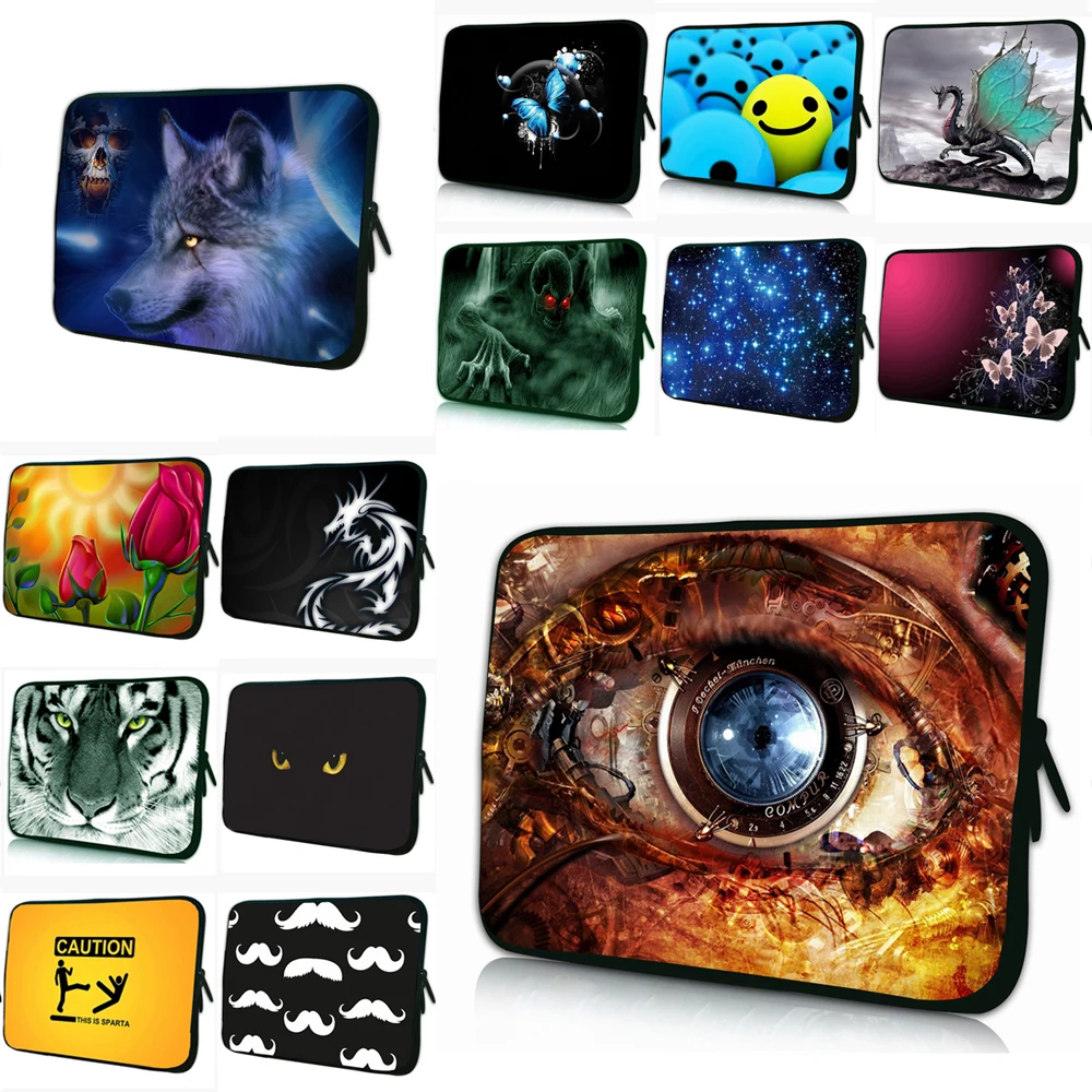 Bolsa de Neoprene para Laptop Funda para Macbook Neo 13 A3404 Portátil 15.6 Bolsas para Notebook 10 11 13 14 15 16 17 polegadas Bolsa para Chromebook