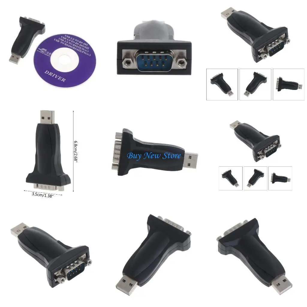 

20ce USB до RS232 USB Серийный адаптер USB PL2303 DB9 Адаптер последовательный штекер USB USB