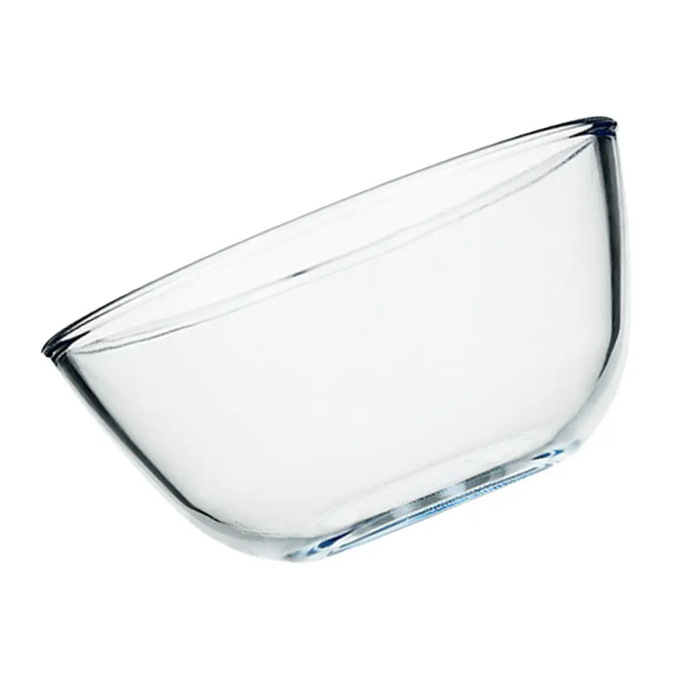 1Pcs Premium Clear Glass Salad Bowl for Food Serving Storage Rice Noodle Fruit Dessert Creative Photo Prop Kitchen Tableware