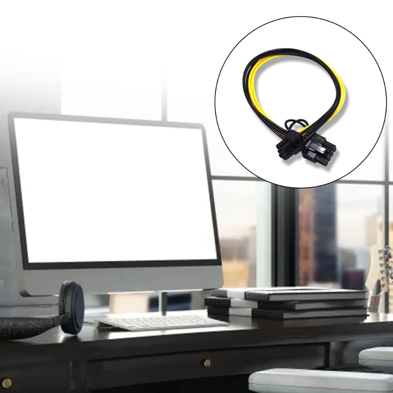 전원 공급 장치 어댑터 케이블 그래픽 카드 6핀 수-8핀(6+2) 수 전원 코드