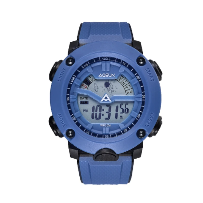 

Men Watch Fashion LED Digital Watches Man Sports Military Wristwatches Vintage Silicone Wristband Electronic Clock Reloj Hombre