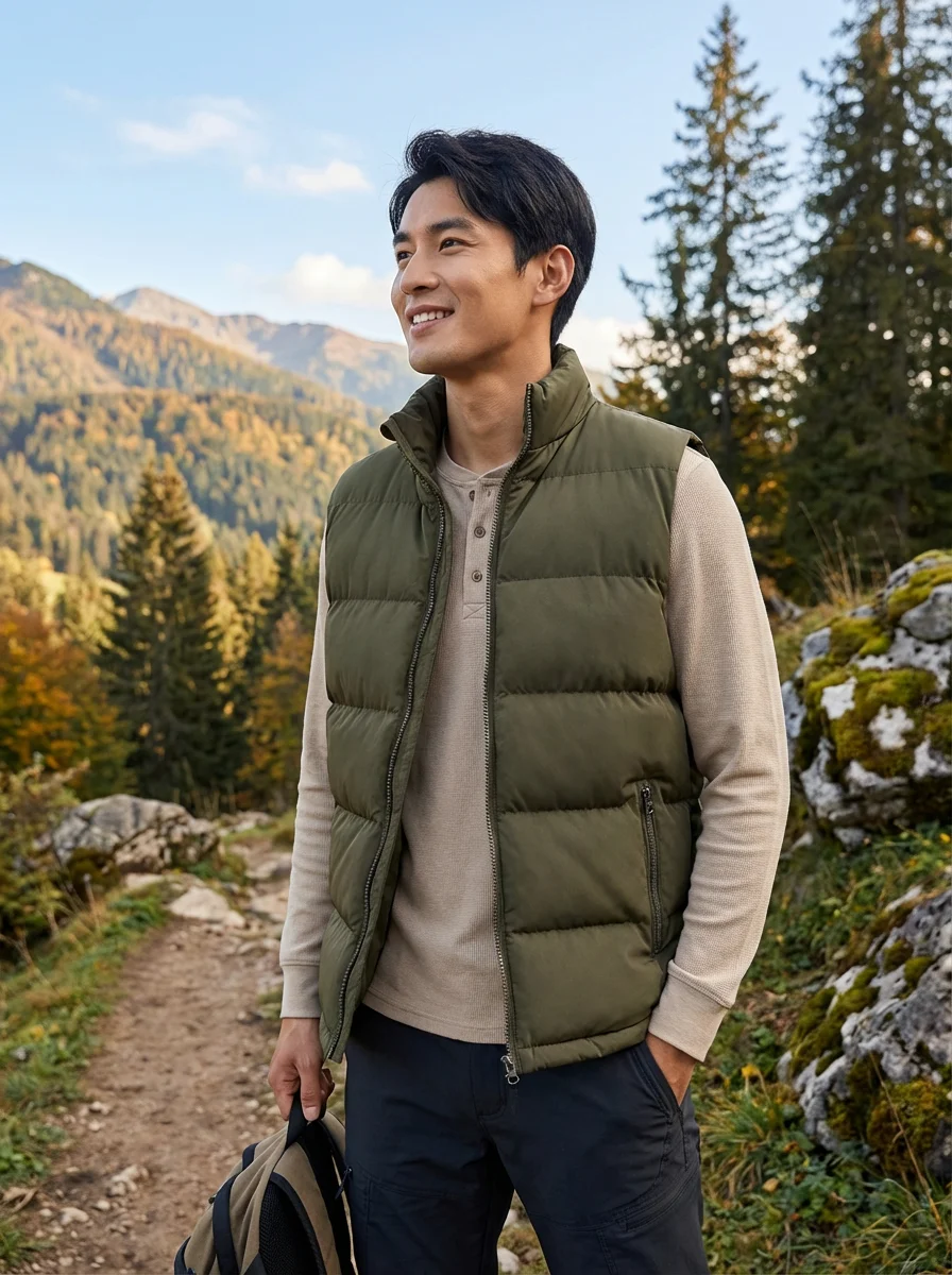 

6XL Плюс размер стеганый мужской зимний легкий стеганый жилет