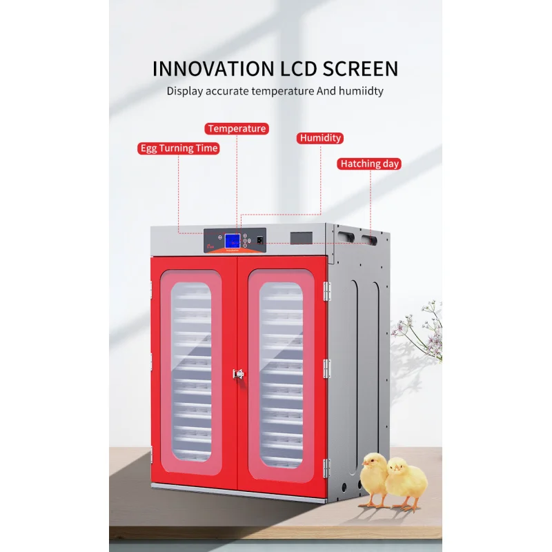 HHD وصول جديد 1000 حاضنة حاضنات البيض الأوتوماتيكية بالكامل #4