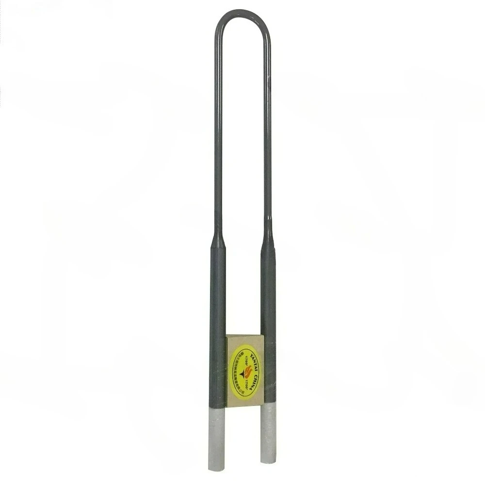 Factory Direct 2026 Top Elemento Ceramico Flessibile MoSi2 di Grado TC1700 a Forma di U, Foglio Riscaldante ad Alta Temperatura