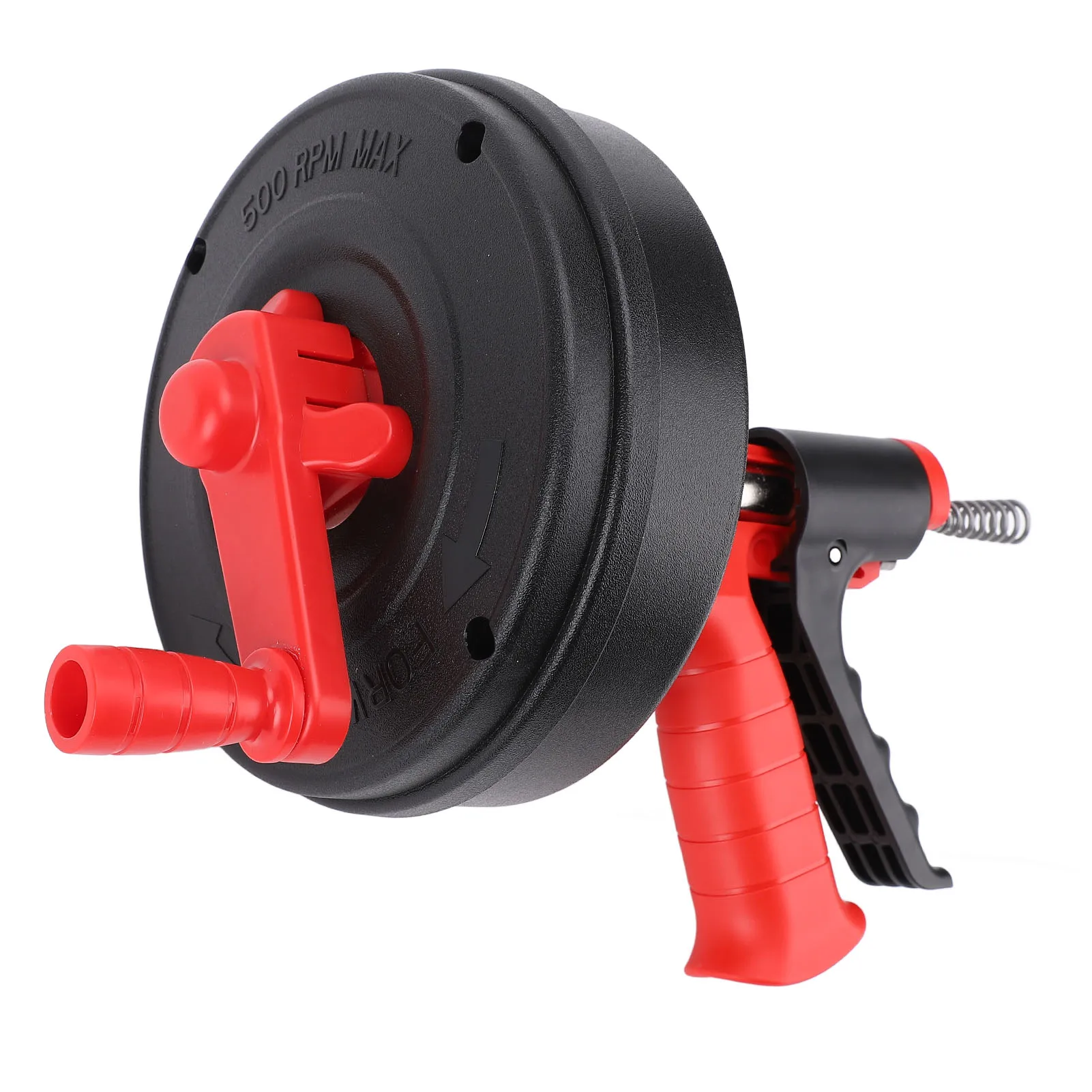

Drain Snake Manual Or Drill Powered 65 Manganese Steel Spring High Hardness Flexible Clog Remover for Toilet Kitchen