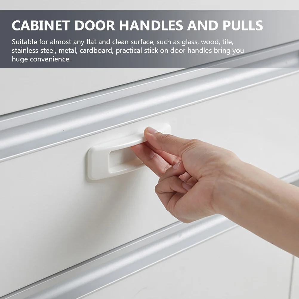 

Adhesive Paste Handle Kitchen Cabinets Dressing Table Self Drawer Pulls Handles