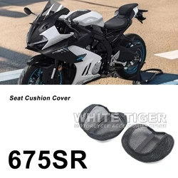 For CFMOTO 675SR R 675 SR-R 675SR-R Motorcycle Seat Cover 3D Mesh Fabric Seat Protect Cushion 675SR Accessories Seat Cover