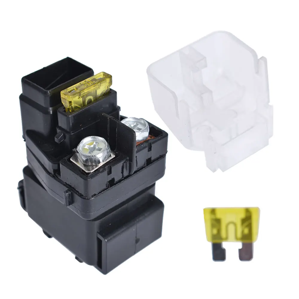 

Starter Solenoid Relay Replacement for Suzuki LT-Z400 LT-Z400F LT-Z400Z Quadsport Z400 2003 2004 2005 2006 2007 2008