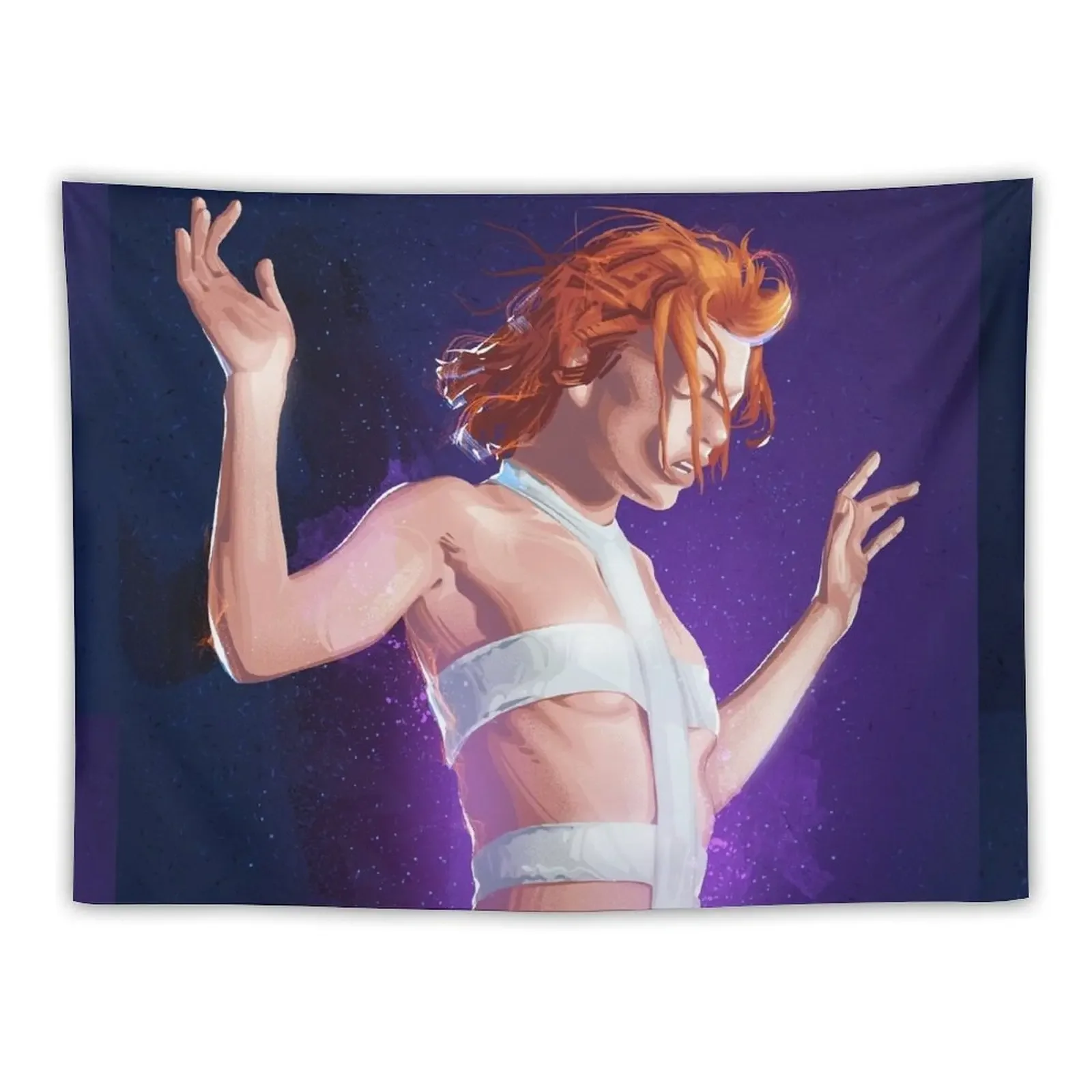 Leeloo Tapestry Decoration For Home Luxury Living Room Decoration Anime Decor Tapestry