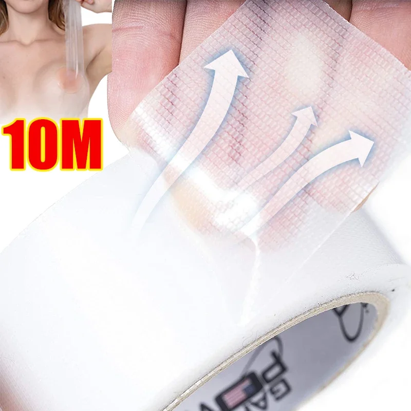 

5/10M Transparent Breast Lift Tape Women Invisible Push Up Bra Sticker Tapes Body Boob Lift Up Bandage Tape Chest Breast Petals