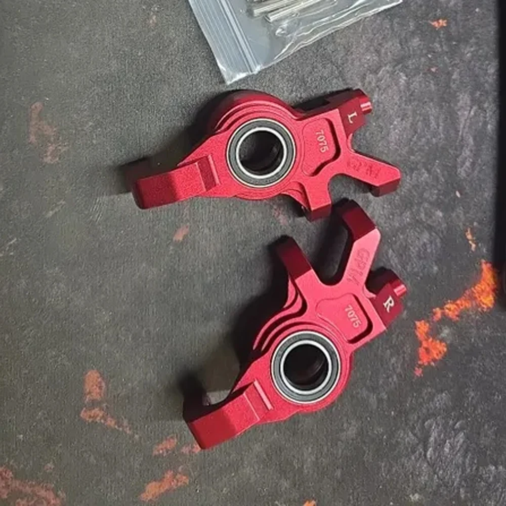 GPM for Traxxas 1/6 XRT 1/5 X-MAXX X-Monster 8S Monster Truck RC Car Metal Alloy Front Steering Cup Steering Blocks 7737X 7836