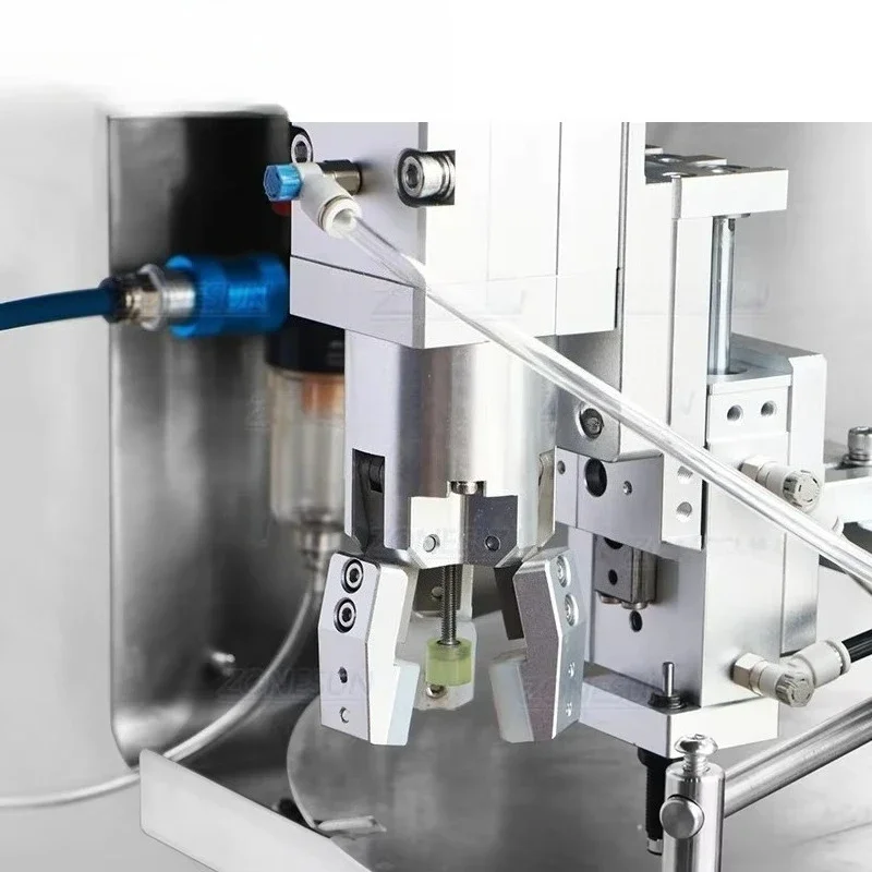 ZS-SVFC1P Automatic Desktop Servo Rotor Pump Sauce Ketchup Gel Fruit Puree Paste Spout Pouch Filling Capping Machine