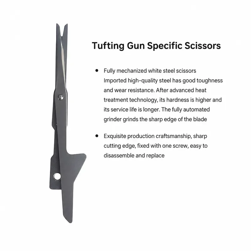 AK-V brushless tufting gun 2 IN 1 Carpet Tufting Gun Tufting Machine Cut Pile and Loop Pile DIY Tools Accessories Scissors
