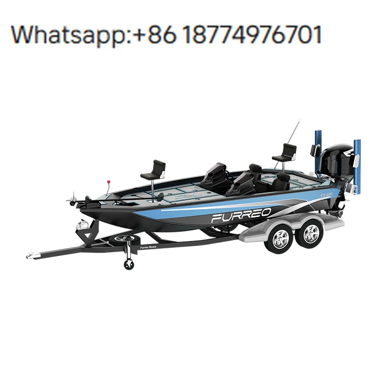 2025 New Furreo All Welded Aluminum Sport Yacht Bass Boat Stable Light Weight with CE for Sale