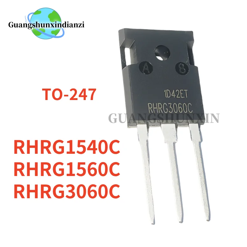 5PCS Brand New RHRG3060C RHRG1540C RHRG1560C TO247 MOS FET TO-247 Best Quality In Stock