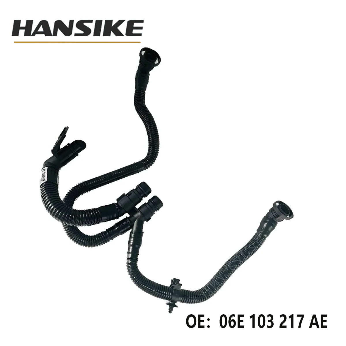 Factory Supply HANSIKE OEM 06E103217AE Crankcase Ventilation Pipe for Audi A6L A7 A8 S8 2010-2019 Exhaust Hose 06E 103 217 AE 2