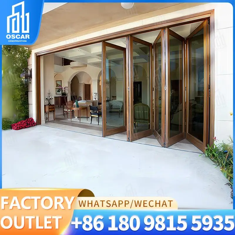 

Customizable Bifold Door with Multi function for European Office Use Creative Factory Direct Bifold Door