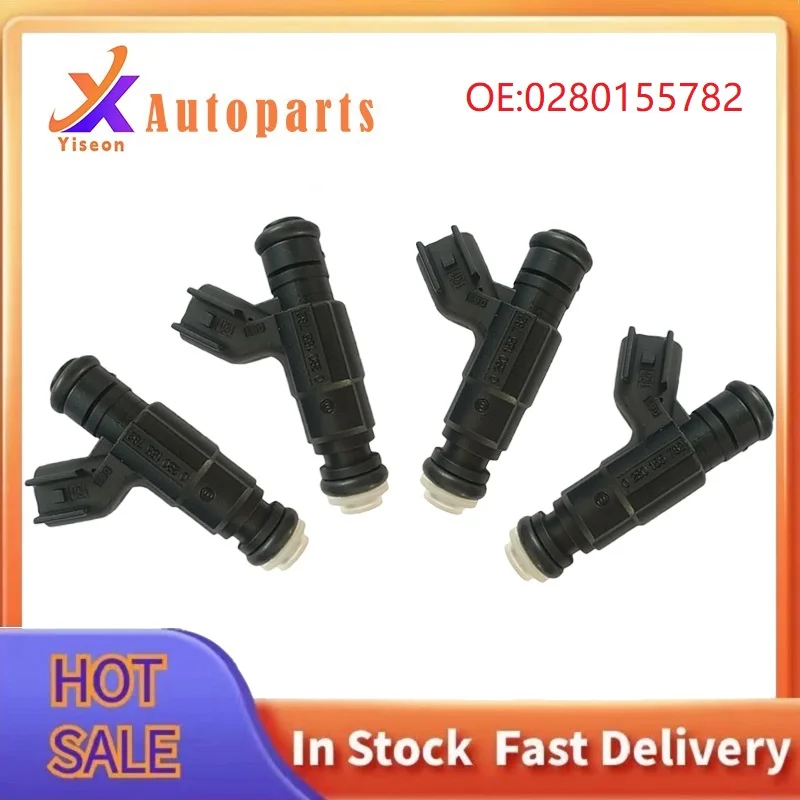 OEM 0280155782 Fuel Injectors Fits Chrysler Dodge Plymouth 2.0L 1998-2000  Vehicles Accessories