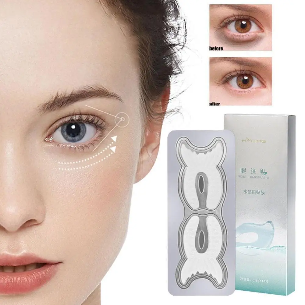 

14pcs Collagen Eye Mask Anti-Wrinkle Remove Eye Bags Dark Circles and Eye Wrinkles Hydrating Moisturizing Collagen Gel Eye Mask