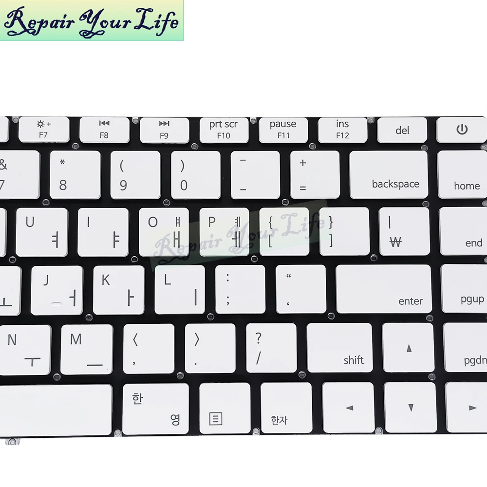 US UK Nordic Korean Keyboard for Hyundai HyBook Plus HT14CBI381SG 14.1 Notebook Keyboard fit Danish Swedish Norwegian Finnish