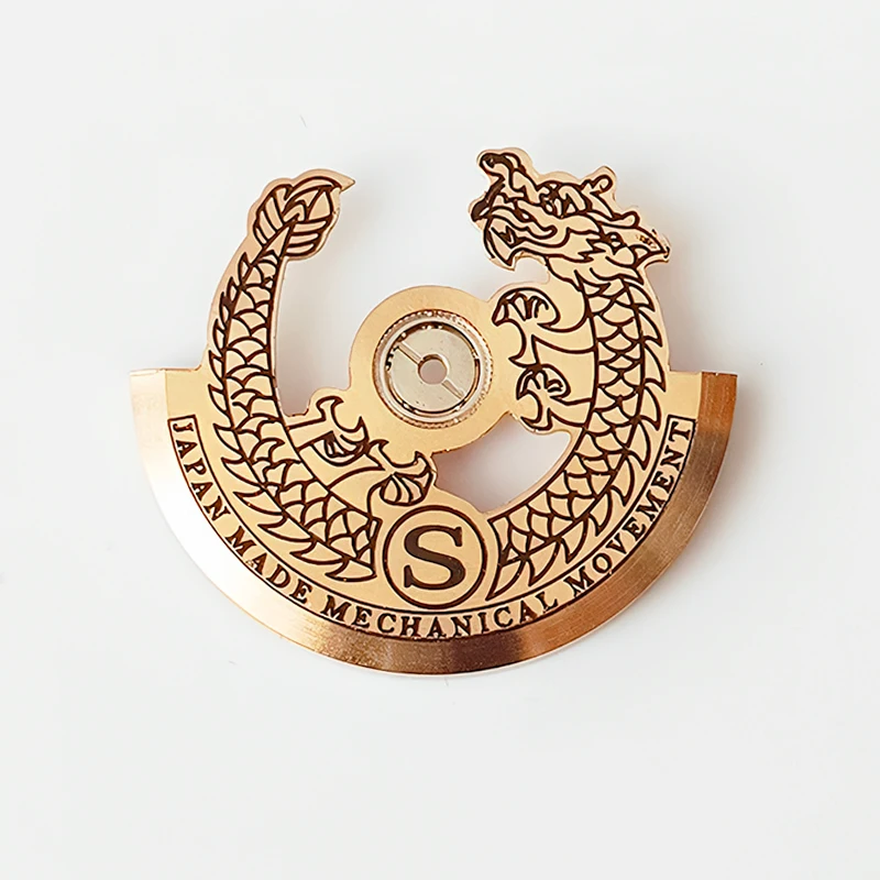 Ротор NH35 розового золота NH35 подходит для NH35 NH36 NH38 NH39 4R 6R Ротор механизма