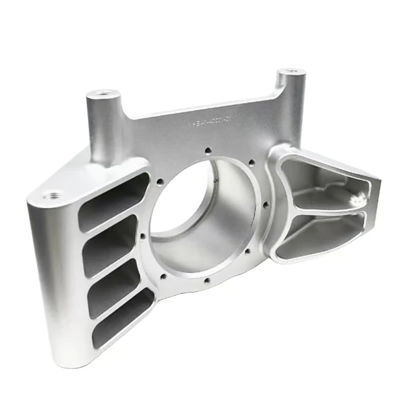 Machining  Parts/CNC Machining Aluminum CNC Parts Aluminum alloy lightweight hollow center hole bracket