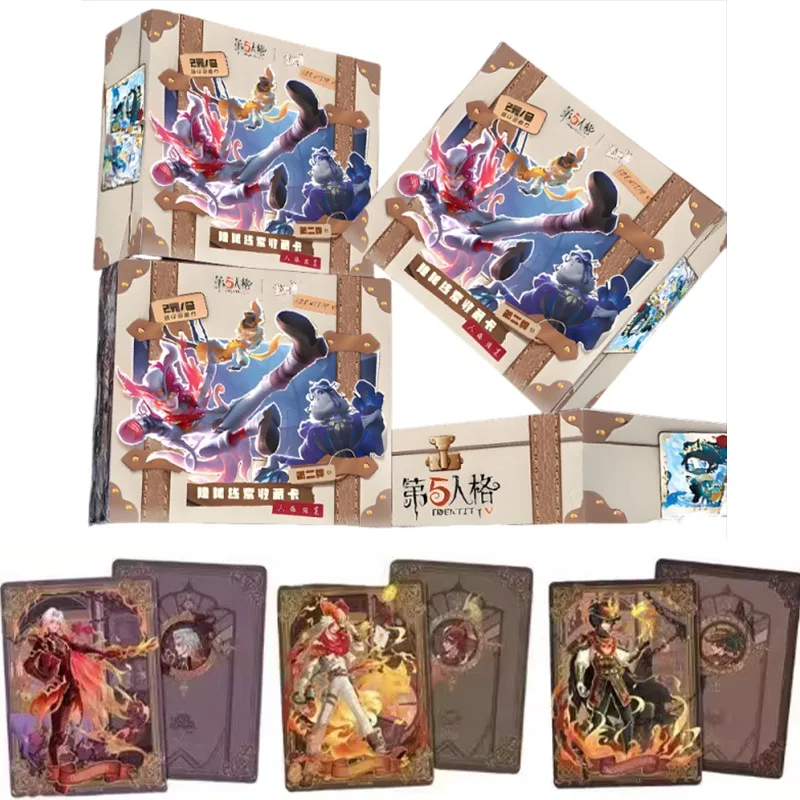 

KAYOU Identity V Card Hidden Clues Коллекционная карта 2-е издание Файл персонажей Официальный товар аниме Коллекционная карта Подарок