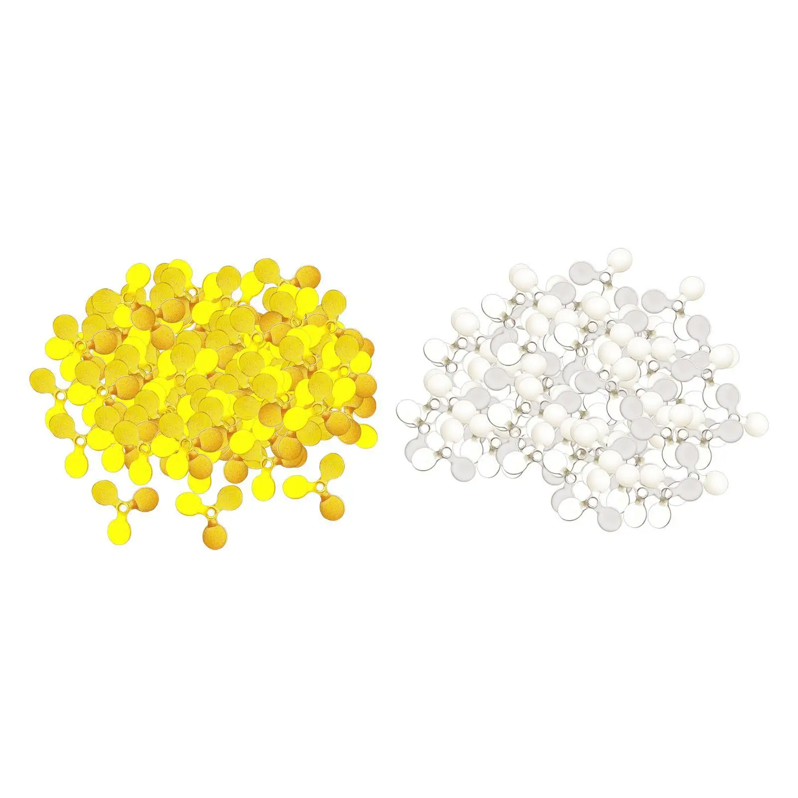 

100 лезвий для рыболовной приманки, компоненты вилки, аксессуары для ловли нахлыстом, отличные