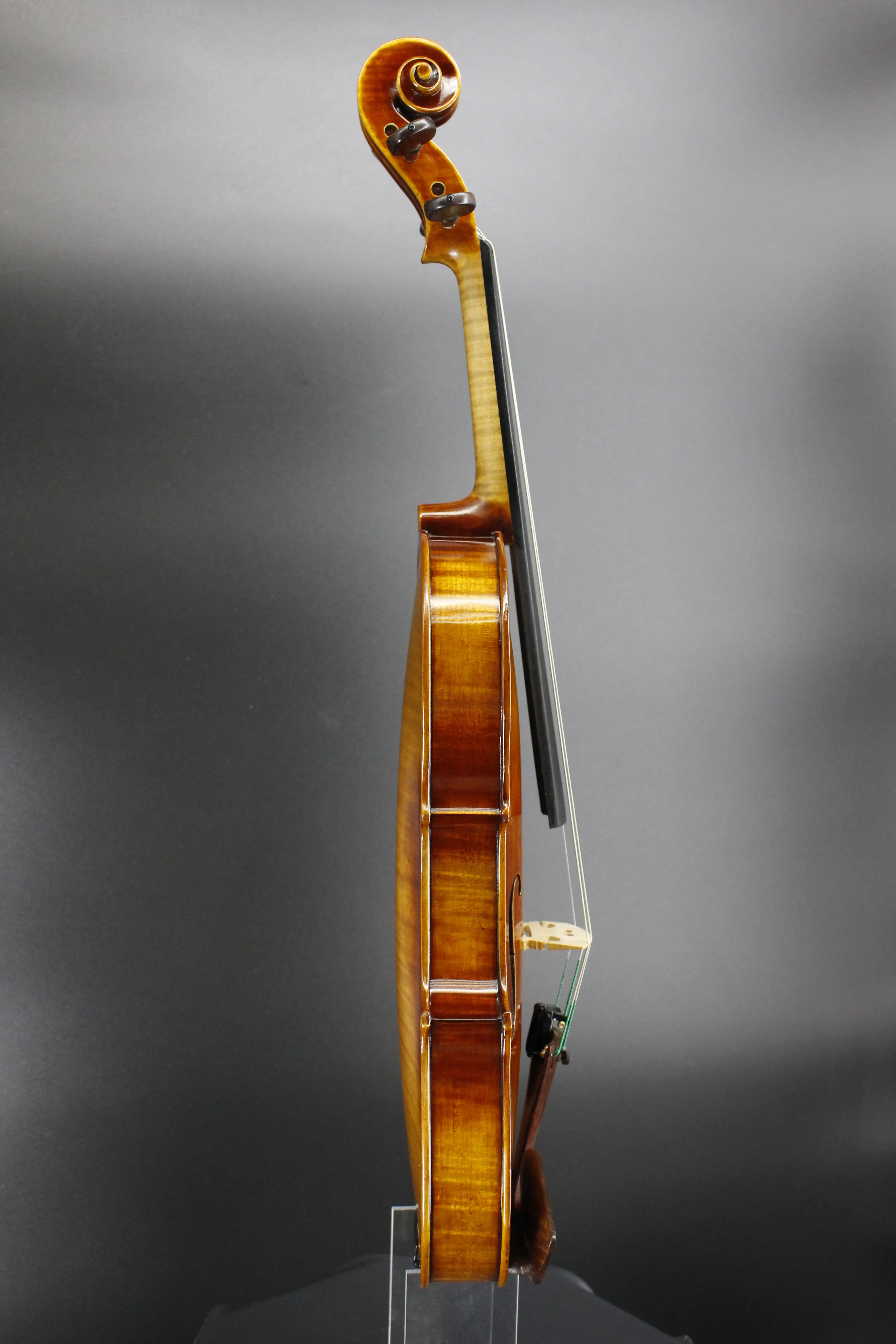 

High Class Blue Color 4/4 Full Size Acoustic Violin Premium Stringed Instrument With Bow Case For Student Play Training