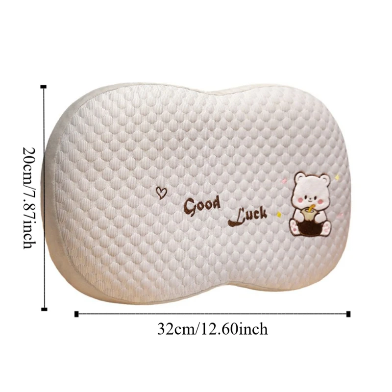 Ice Bean มืออุ่นหมอน Super Soft สัตว์น่ารัก Office Nap หมอนตุ๊กตา High Rebound หน่วยความจําหมอนตุ๊กตาของเล่นผู้ชายผู้หญิง