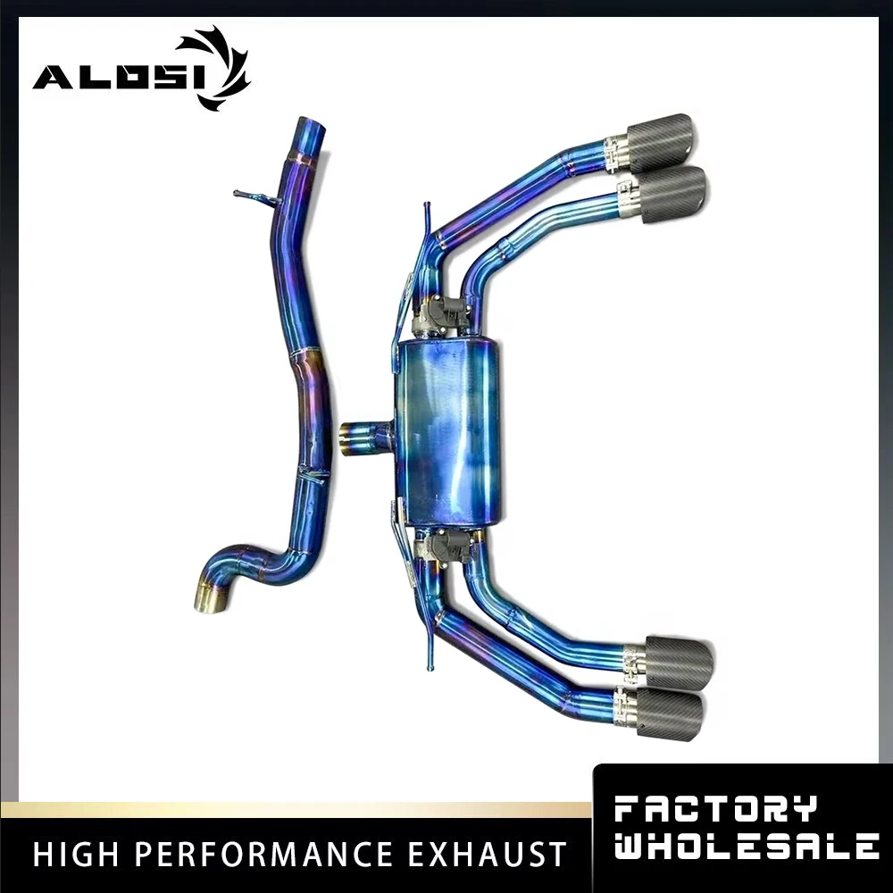 

For Audi S3 2.0T 2015-2023 Titanium Valve Catback Exhaust Tuning High Performance Exhaust Tuning Racing Performance