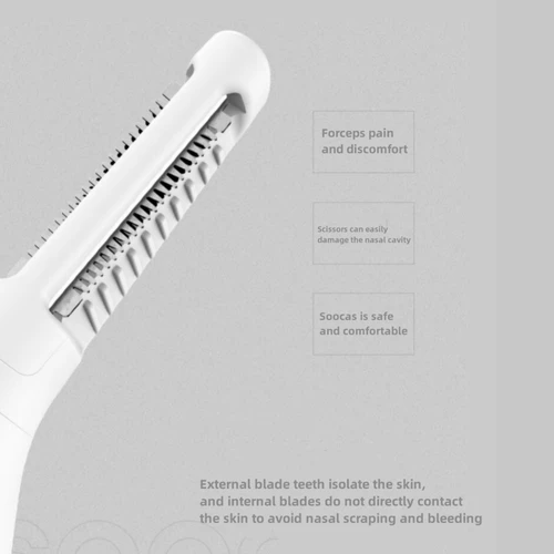 Imagen 2 del producto SOOCAS N1 recortador de pelo de nariz recortador multifuncional cejas patillas pelo orejas pelo portátil impermeable eléctrico Vibrissa afeitadora