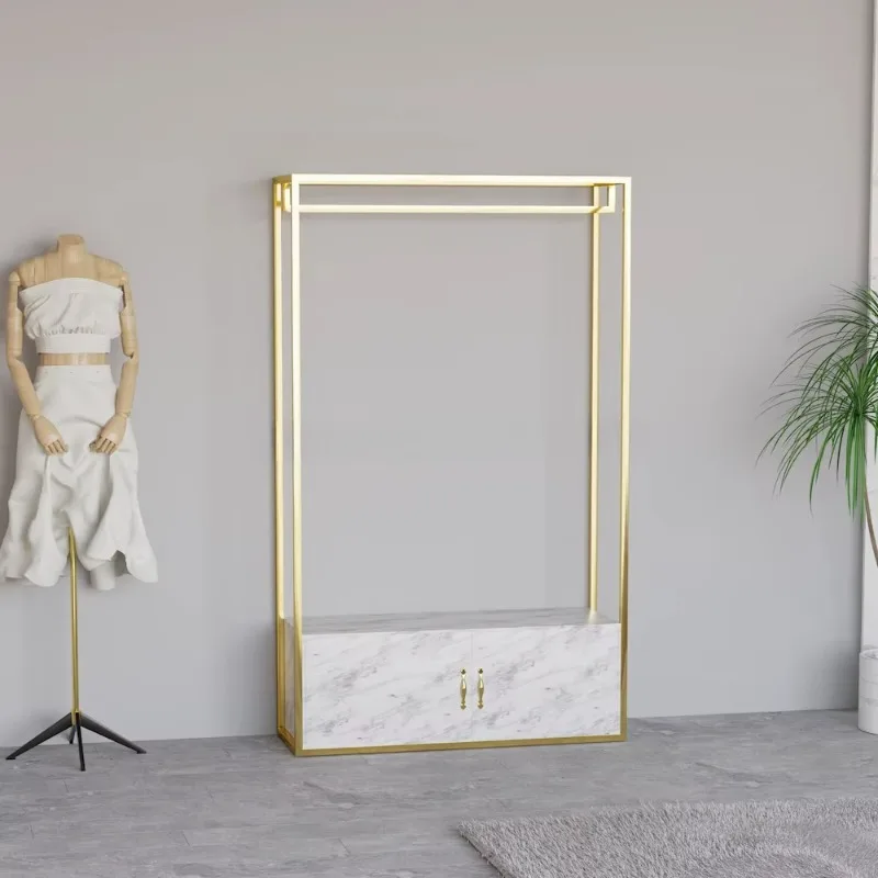 

Wedding dress display rack, clothing rack, metal clothing display rack, with cabinet hanger, for wedding dress display