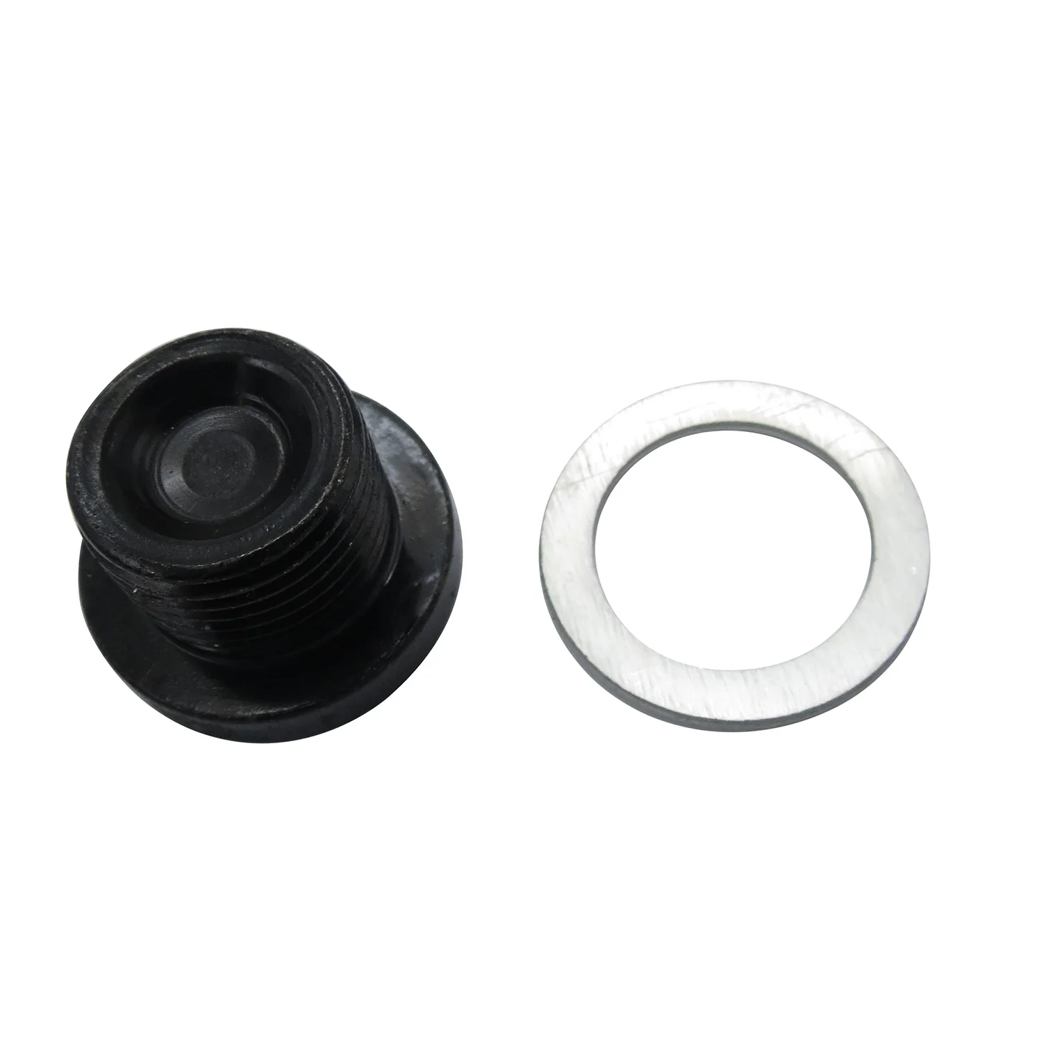 Oil Pan Drain Plug M18*1.5*12 mm For BMW 545i 550i 645Ci 650i 745Li 750Li Alpina B7 B7L X5 X6 2002-2018 07119905428 07119919125
