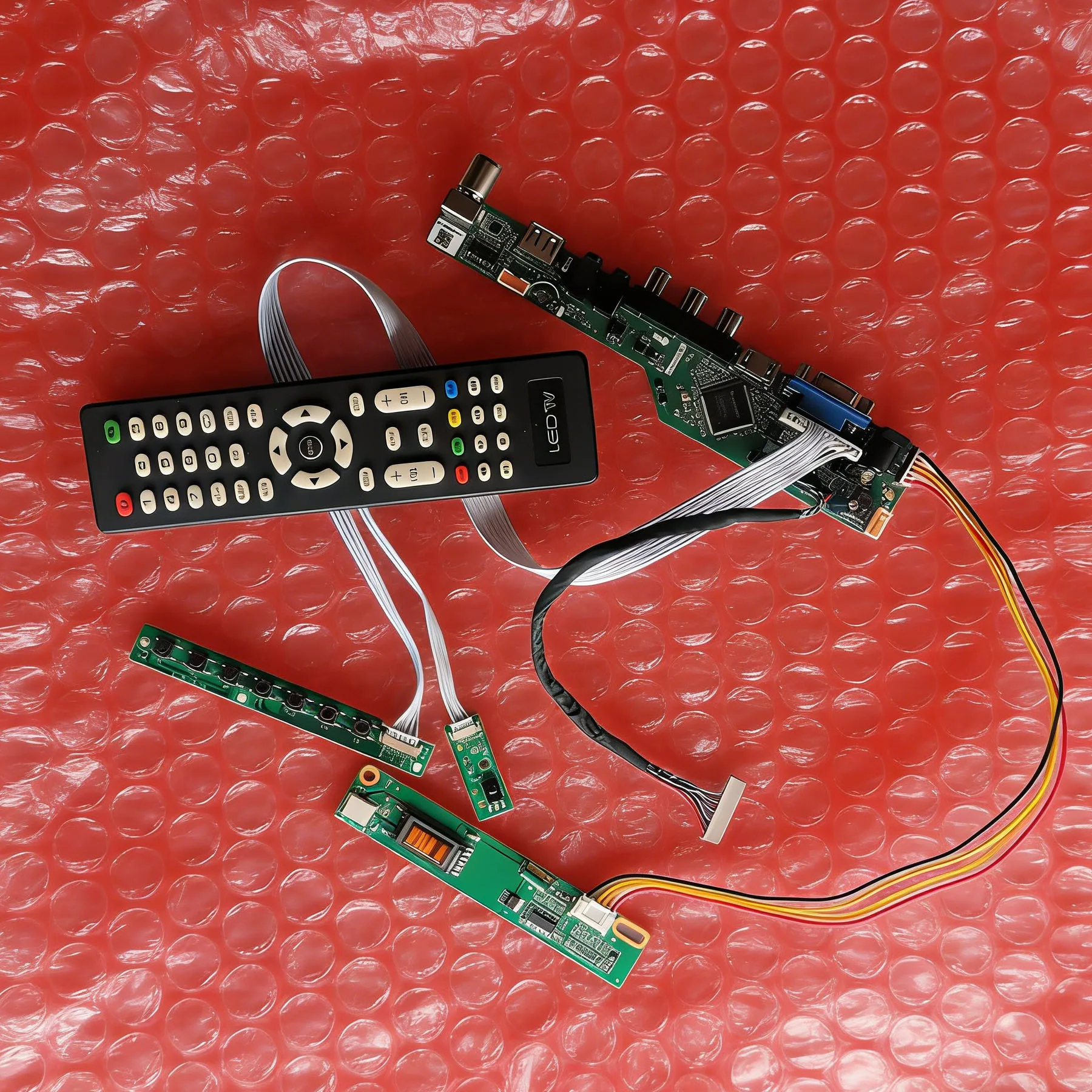 

Screen Drive Controller Board Fit B121EW05 B121EW03 B121EW02 B121EW01 USB+AV+VGA+HDMI 1280*800 1CCFL 1280x800 20Pin LVDS DIY Kit