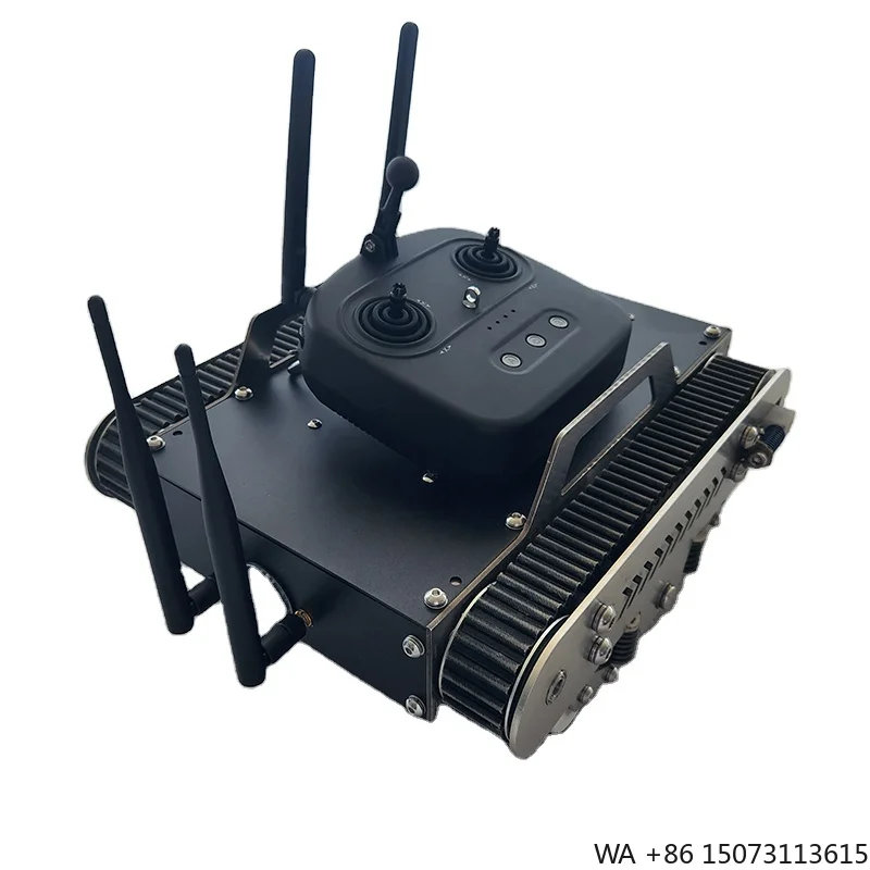 

Робот для инспекции и патрулирования в узких пространствах с мини-гусеничным шасси, резиновыми гусеницами для труднодоступных мест