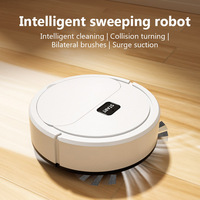 2025 Automatic Portable Mini Home Floor Robotic Vacuum Cleaner Wet Dry Three-In-One Sweeping Machine for Home