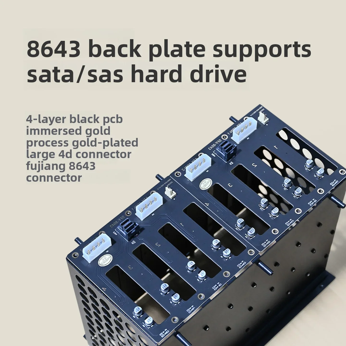 Centaur NAS/AIO แชสซี DIY8 ดิสก์ ATX Semi-High PCIe Black Synology SFX เซิร์ฟเวอร์จัดเก็บไฟล์