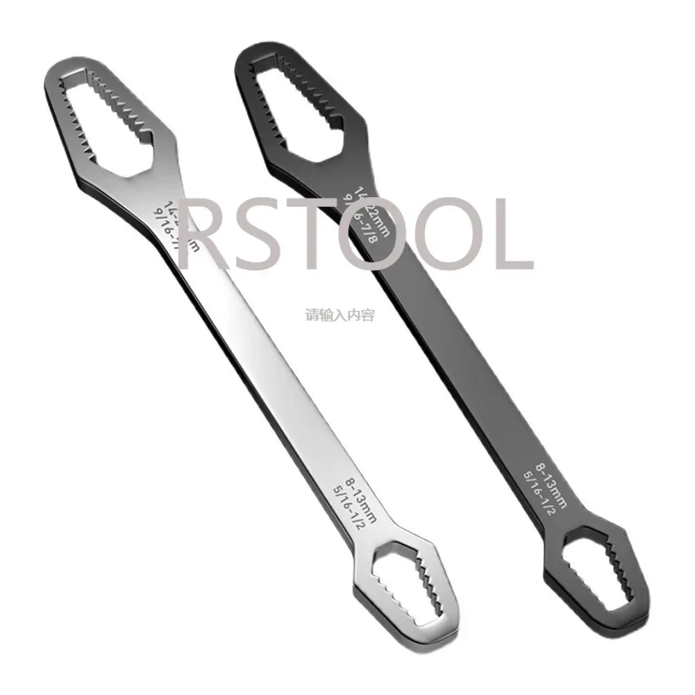 Universal Doppel Ended Wrench Selbst Anziehen 8-22mm Schraube Muttern Reparatur Schraubenschlüssel Ratsche Spanner Sanitär Werkzeuge Tippen spanner