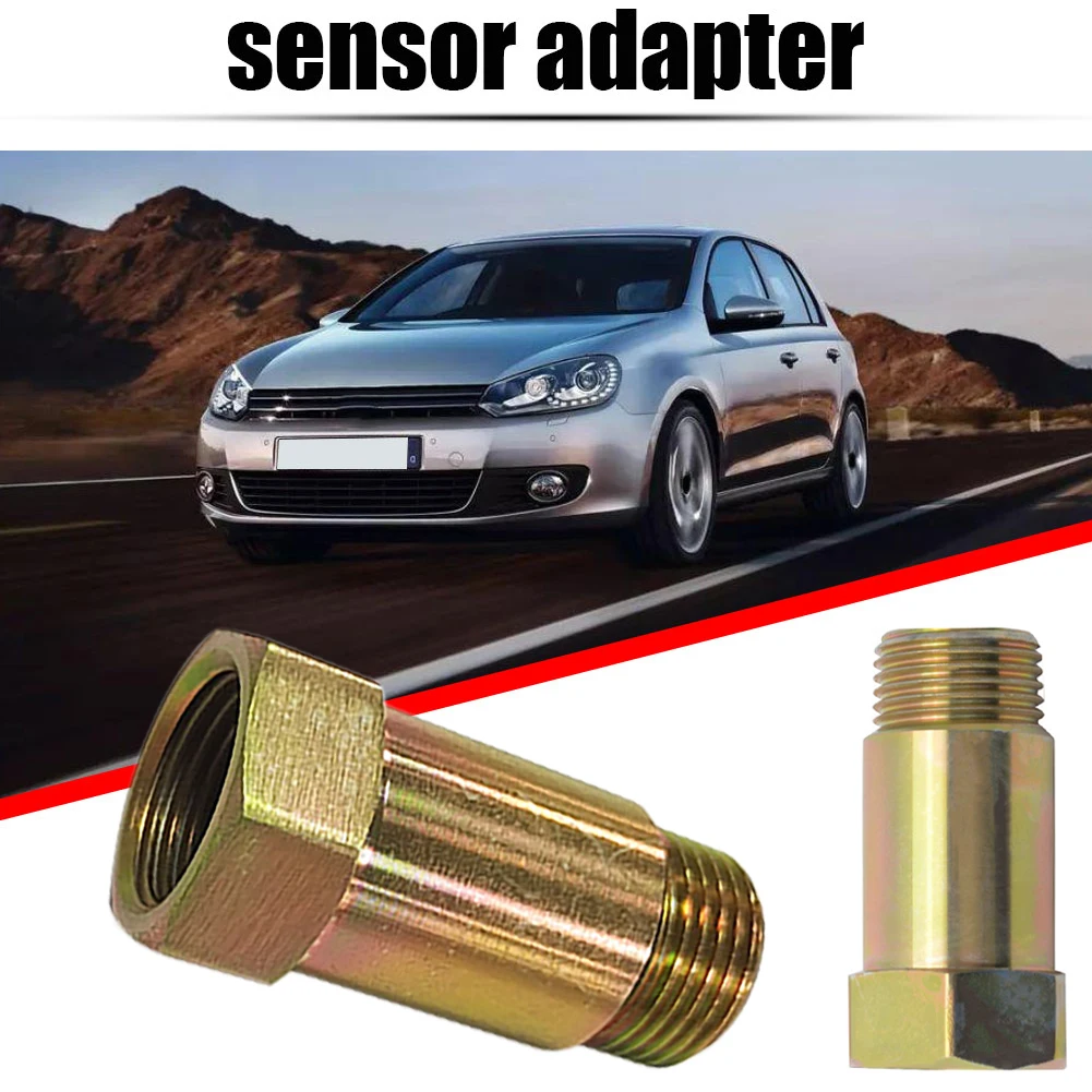 

New High-grade Plating Zinc Steel 1Pcs M18x1.5 02 O2 Oxygen Sensor Extension Spacer Extender Sensor Adapter Universal Car Part