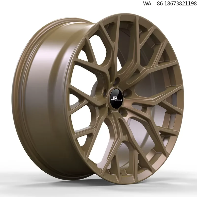 For Zeekr For Ferrari For Jaguar W213 Matte Bronze Forged Passenger Car Wheels for 21 Inch Rims 5x114.3 T6061 Custom Forged