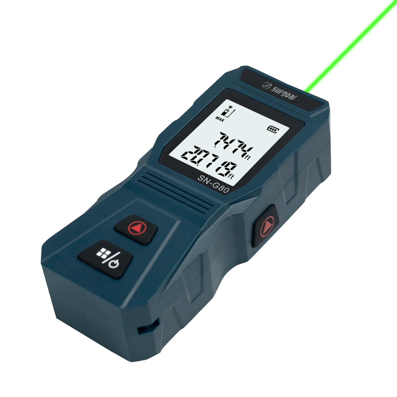 

Mini Laser tape High-Definition Digital Screen Multi-Function Green Light Laser Rangefinder 80m Distance Meter