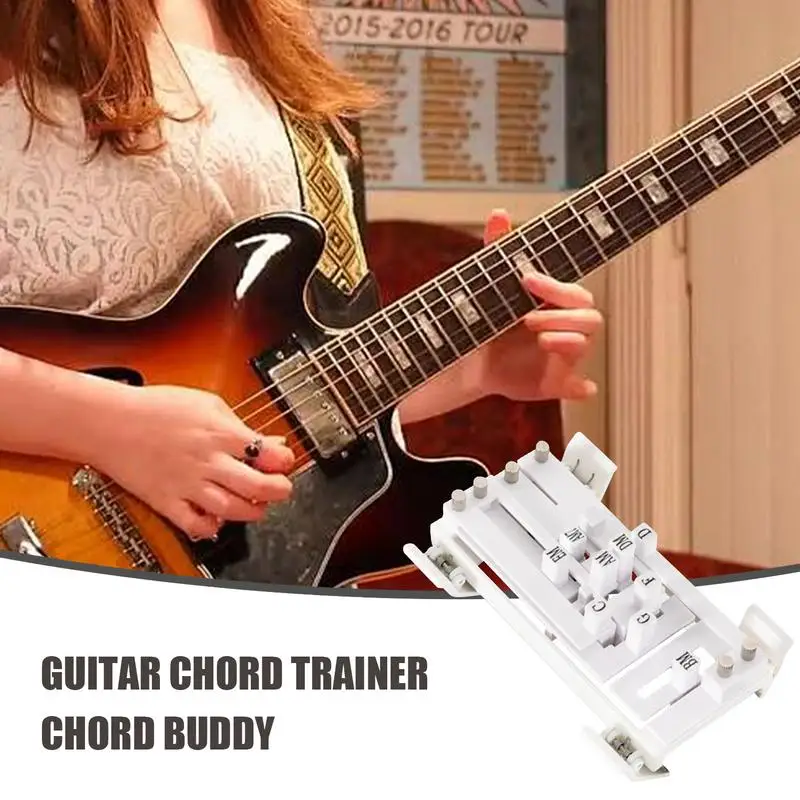 

Guitar Chord Learning Starter Portable Guitar Learning Tools Guitar Trainer Tool Reusable Guitar Chord Artifact Guitar Aid Chord