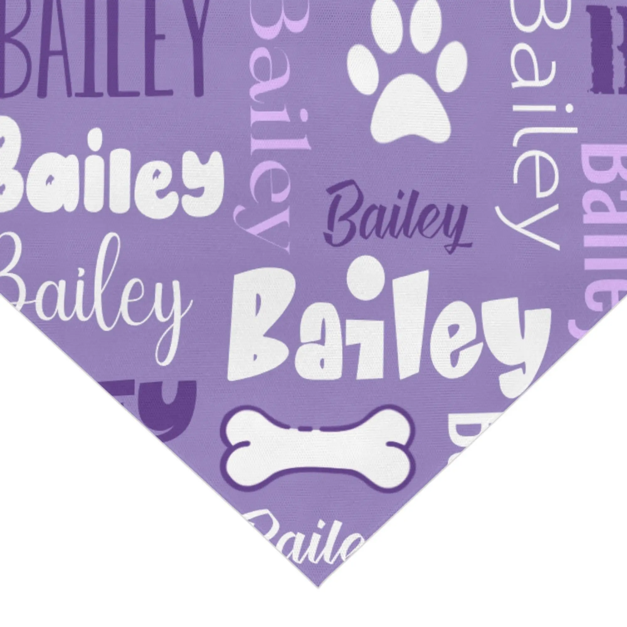 Personalisiertes Haustier-Bandana mit individuellem Namen, Text oder Foto, Hunde-Schal, Dreieckshalstuch, Halsband für Hunde und Katzen, Accessoires für Geburtstagsfeiern – Detail 6
