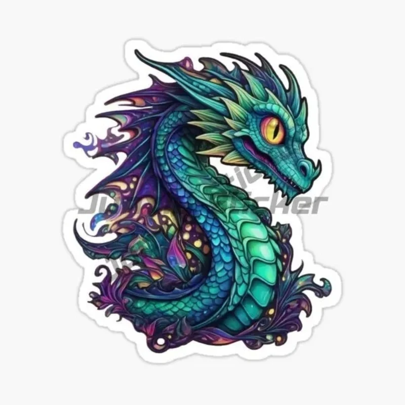 

Dragon Creative PVC Sticker for Decorate Wall Car Bumper Window Bicycle Decal Accessories
