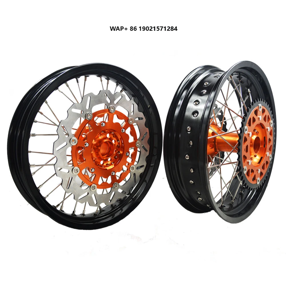 

High Quality Jantes Supermotard 250 SX Motorcycle Wheels