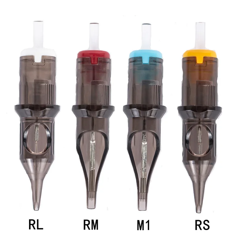 Direct Sales Tattoo Integrated Needle Tattoo Machine Tattoo Pen Tattoo Short Needle Multi-Model Tattooing Needle 20 PCs