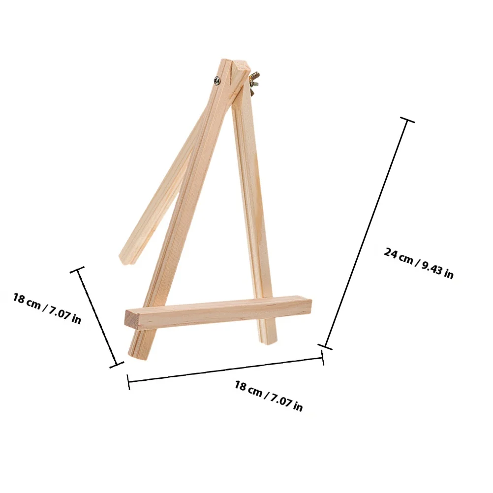 5 個の小さなイーゼルスタンド折りたたみ式木製ディスプレイスタンドイーゼル絵画教室の装飾ビジネスサインプレゼンテーション卓上用