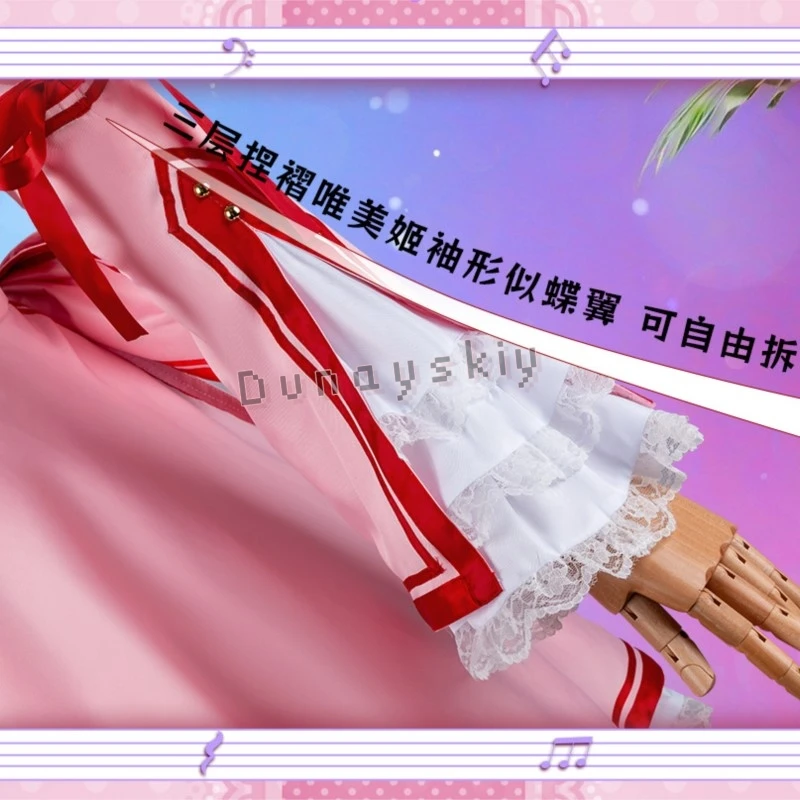 

Костюм для косплея Канбэ Котори из аниме «Rewrite», милый розовый школьный костюм JK для девочек, полный комплект для Хэллоуина и карнавала, симпатичная матросская форма.