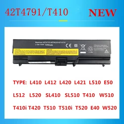 T410 Laptop Battery For Lenovo ThinkPad T410 T410i T420 T510 T510i T510i W510 W520 For FRU 42T4702  42T4751 42T4755